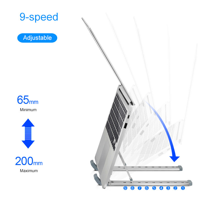 Adjustable Laptop & Tablet Stand – Foldable & Lifting Design